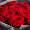 Букет из красных роз 60 см 2